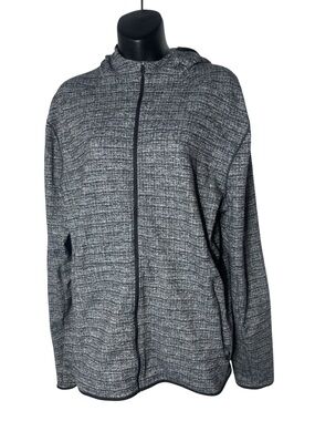Lululemon men’s large surge warm 1/2 zip hoodie heathered sweater athleisure